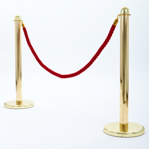 Kordel f�r Messingabsperrst�nder - Farbe: rot