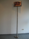 Nirosteher mit Hinweistafel, Unterkante Tafel 200 cm, A3 Querformat