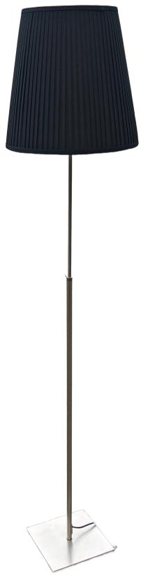 Stehlampe, h�henverstellbar - Farbe: schwarz