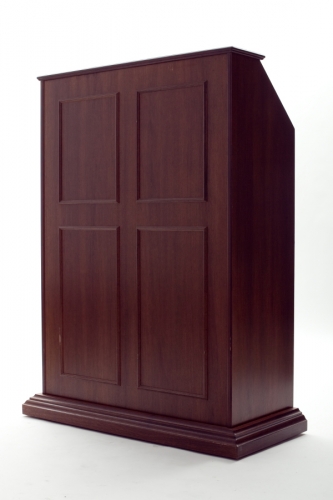 Rednerpult, dunkelbraun