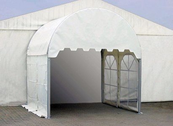 Walkway - Breite: 3 m - Seitenh�he: 2,30 m - Firsth�he: 3,80 m
