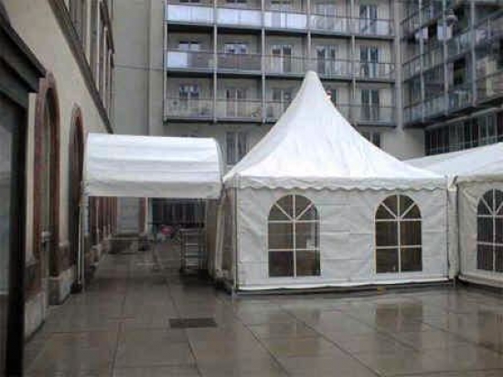 Walkway - Breite: 3 m - Seitenh�he: 2,30 m - Firsth�he: 3,80 m