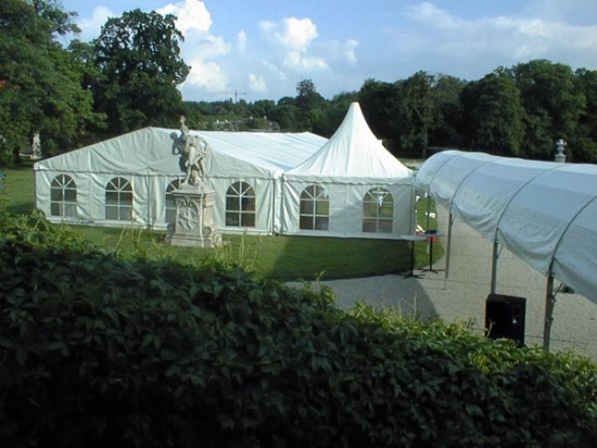 Walkway - Breite: 3 m - Seitenh�he: 2,30 m - Firsth�he: 3,80 m