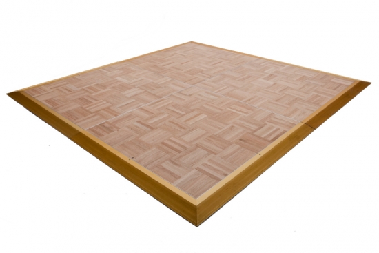 Tanzparkett, Eichenplatte, 95 x 95 cm