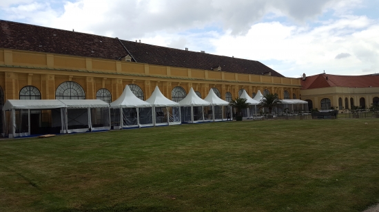 Spitzpagode,  5 x 5 m, 3 m Seitenh�he