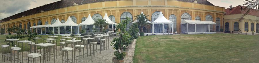 Spitzpagode,  5 x 5 m, 3 m Seitenh�he