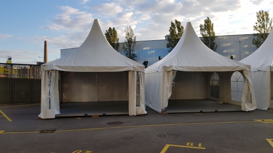 Spitzpagode 5 x 5 m