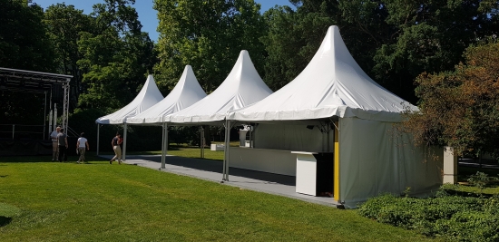 Spitzpagode 5 x 5 m