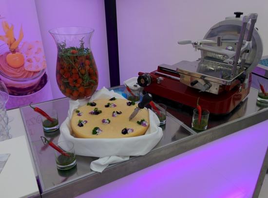 Nirobuffet, 150 cm - Front: wei� - Top: Verspiegelt