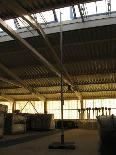 Fahnenmast mobil, 600 cm