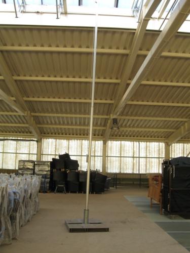 Fahnenmast mobil, 600 cm