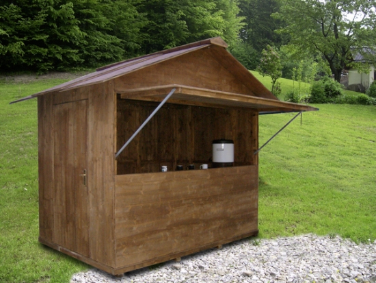 Punschh�tte, 2 x 3 m