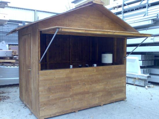 Punschh�tte, 2 x 3 m