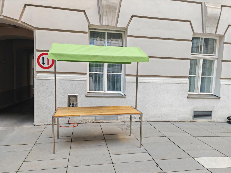 Marktstand, Niro, Eiche