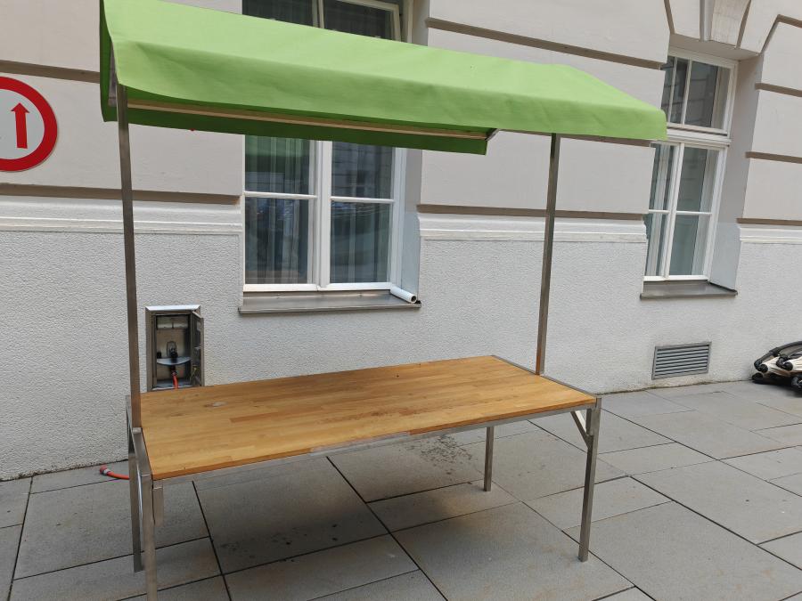 Marktstand, Niro, Eiche