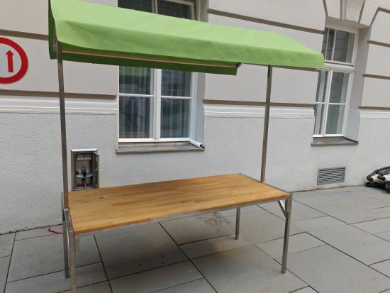 Marktstand, Niro, Eiche