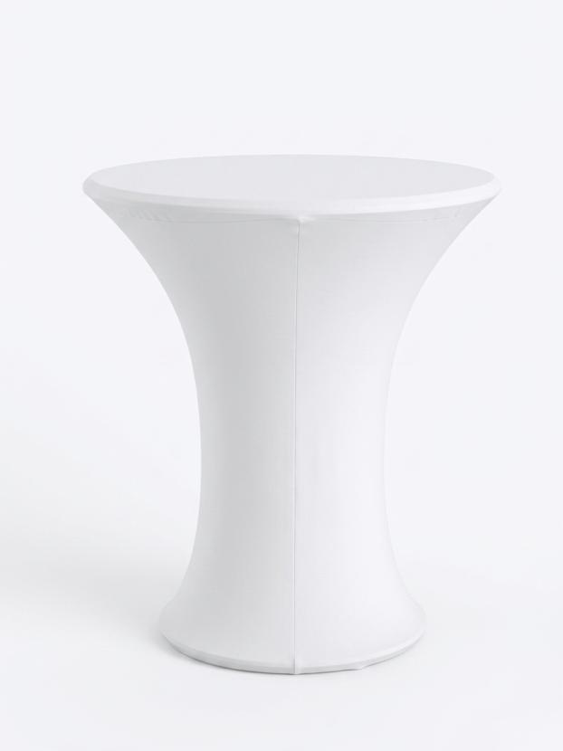 Husse & Haube f�r Stehtisch, 105 cm, wei�