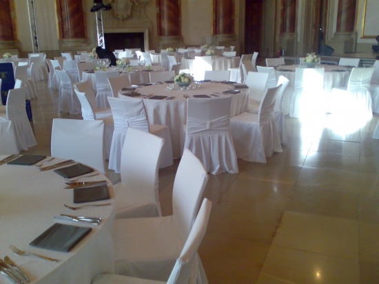 Tischtuch, rund, ohne Mittelnaht - Gr��e: 310 cm - Farbe: wei�