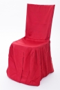 Husse für Mahagonistuhl - Farbe: rubinrot