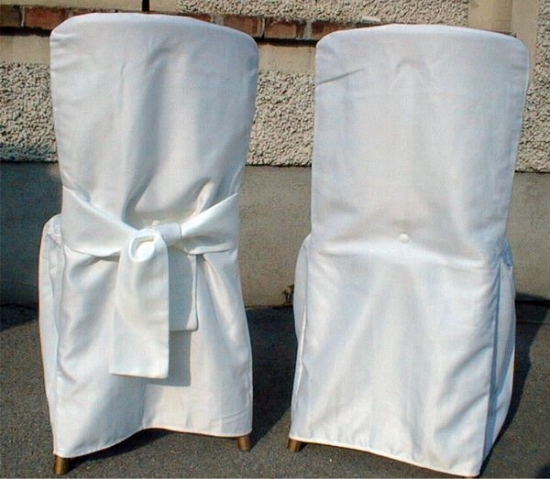 Schleifenstoffband zu den Hussen, wei� 