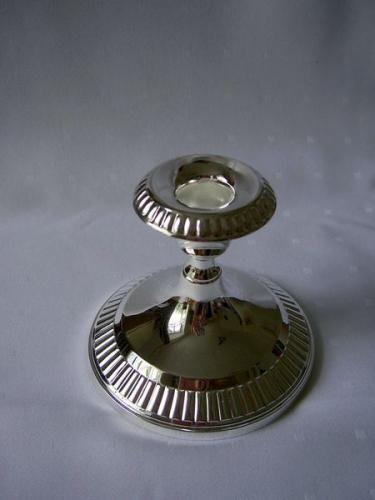 Kerzenleuchter - Variante: Silber, 1 m hoch, gro�