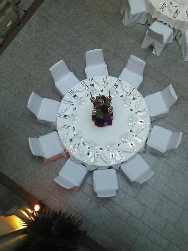 Husse f�r Palaisstuhl, wei�