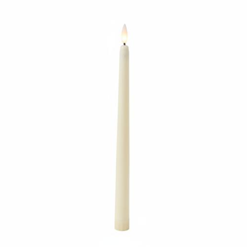 Kerze f�r Kerzenleuchter - Farbe: creme-wei�, LED