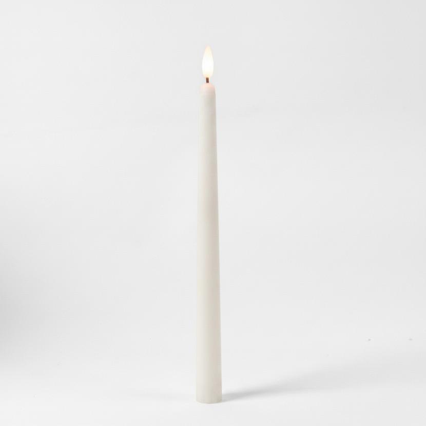 Kerze f�r Kerzenleuchter - Farbe: wei�, LED