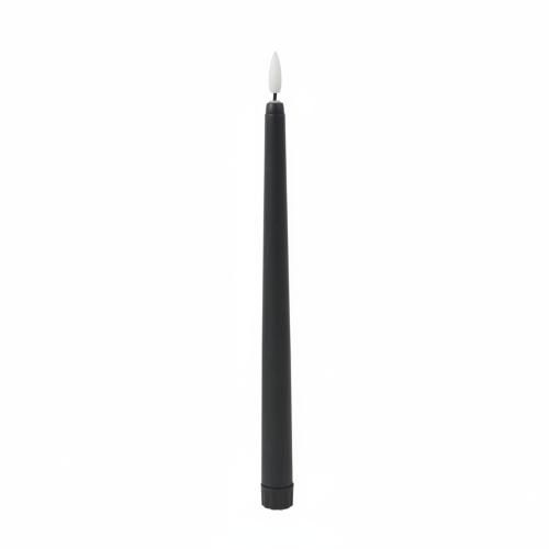 Kerze f�r Kerzenleuchter - Farbe: schwarz, LED
