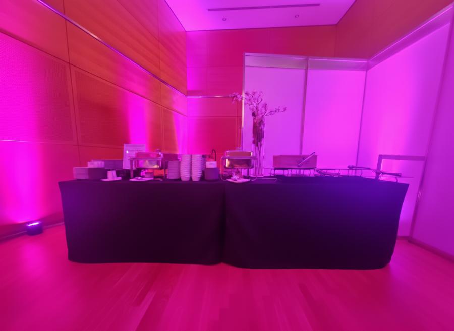 Husse f�r Buffettisch - Gr��e: 152 x 76 cm - Farbe: schwarz