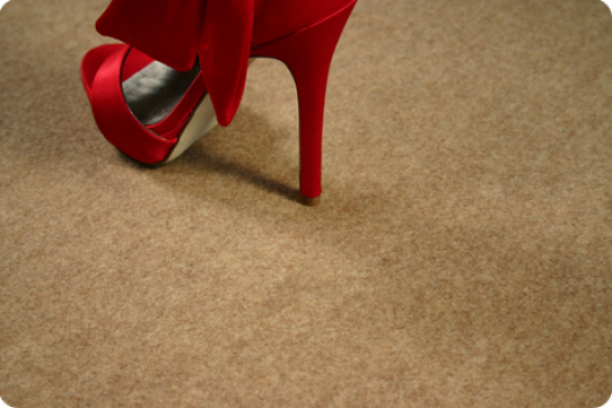 Teppich, nougat #201 - Folie: + PE