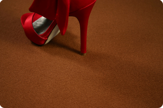 Teppich, nuss #206 - Folie: + PE