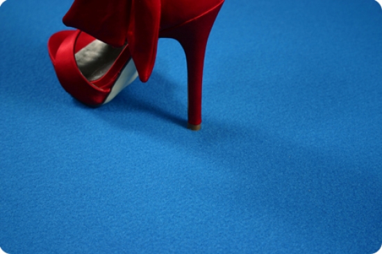 Teppich, azur #265 - Folie: + PE