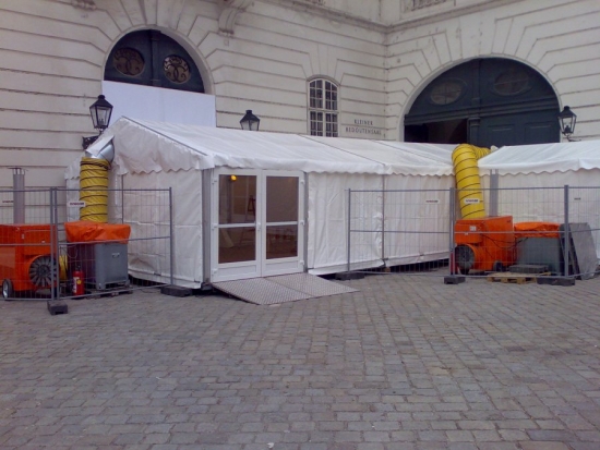 Warmluftheizung - Leistung: 100 KW