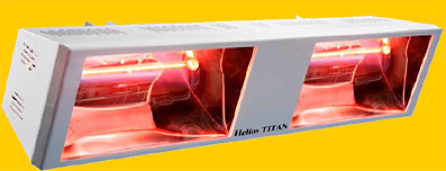 Infrarot Strahler - 2x 2000 Watt