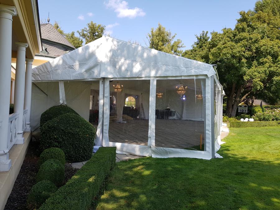 Transparente Seitenplanen