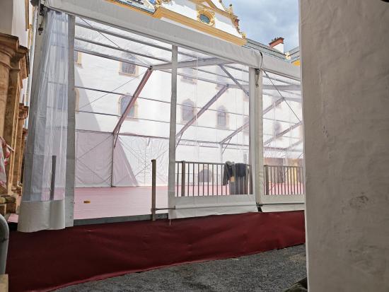 Transparente Seitenplanen - Typ: Festzelt - Feldbreite: 5 m - Seitenh�he: 3 m