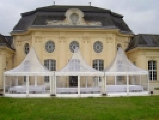 Transparente Dachplane - Spitzpagode: 5 m - Typ: Pagode