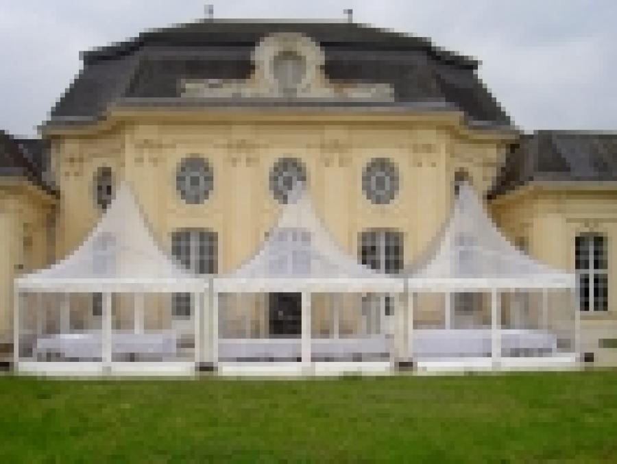 Transparente Dachplane - Spitzpagode: 5 m - Typ: Pagode