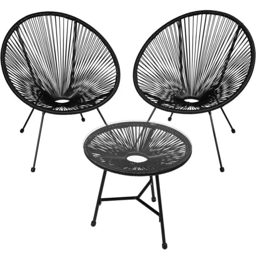 Acapulco Sessel schwarz