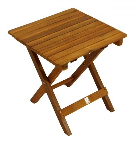 Gartenbeistelltisch Akazie 35 x 35 x 45 cm hoch