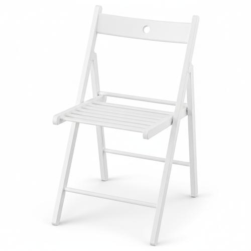 Klappstuhl, Holz, wei�