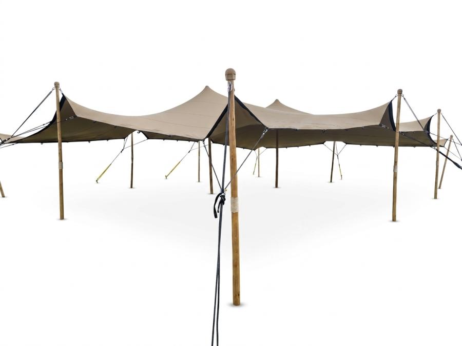 Stretch Zelt - Breite: 10 m - L�nge: 15 m