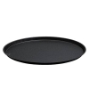 Tablett schwarz oval gro 75cm, rutschfest